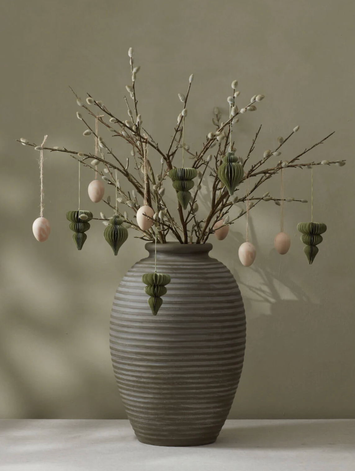 Marmo Textured Ceramic Vase