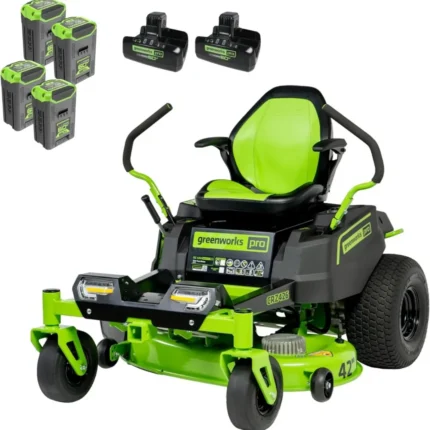 Greenworks 60V 42” Cordless Electric CrossoverZ Zero Turn Ride Mower