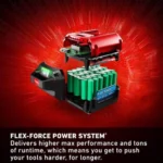 Flex-Force 60V Cordless 2-Tool Combo Kit 22 in. Recycler Walk Behind Lawn Mower - Image 3