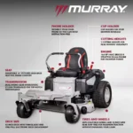 Cruz 42 in. 19.0 HP 540cc EX1900 Series Briggs and Stratton Engine Dual Hydrostatic - Image 5