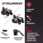 Murray MT100 42 in. 13.5 HP 500cc E1350 Series Briggs and Stratton Engine 6-Speed - Image 4
