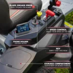Cruz 42 in. 19.0 HP 540cc EX1900 Series Briggs and Stratton Engine Dual Hydrostatic - Image 4