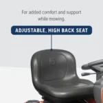 Husqvarna Yth22V46 46in. W 724 Cc Mulching Capability Lawn Tractor - Image 6