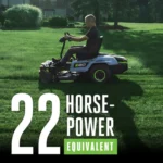 EGO POWER+ Z6 e-Steer 22 HP 42-Inches 56-volt Lithium ion Electric Zero-Turn Ride mower - Image 4
