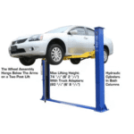 9000 LB Baseplate 2-Post Lift – Atlas 9KBPX - Image 7