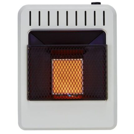 Avenger Reconditioned Dual Fuel Ventless Infrared Gas Space Heater – 10,000 BTU, T-Stat Control – Model# FDT1IRA-R