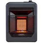 Bluegrass Living Natural Gas Vent Free Infrared Gas Space Heater With Base Feet – 10,000 BTU, T-Stat Control – Model# B10TNIR-B - Image 3
