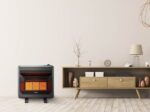 Bluegrass Living Natural Gas Vent Free Infrared Gas Space Heater With Blower and Base Feet – 30,000 BTU, T-Stat Control – Model# B30TNIR-BB - Image 4