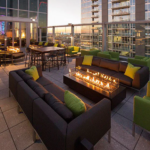 The Outdoor Plus 84″ Del Mar Concrete Gas Fire Pit - Image 3